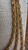 Rare Vintage Napier  7.5mm Rope Twist  Chain14k Gold Plated Necklace 60” Layers!