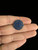 Vintage 10k Gold Filled “AHEHP” Blue Enamel Nursing Pin .75”