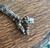 VTG Cheetah Leopard Panther Cat Articulated Green Eyes Shoulder Brooch Pin 7.5"