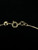 Vintage 14k Gold Dainty Bead Ball Link Chain Bracelet 7.5”