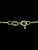 Vintage Sterling 14k Gold Designer Handmade Wire Wrap Emerald Pendant Necklace 18”
