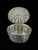 Vintage Sterling Taxco Mexico Weave Oval Basket Trinket Pill Ring Box 1.5”