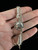 Vintage Sterling Silver Mexico Assorted Charm Travel Chain Bracelet 8.5”