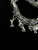 Vintage Sterling Silver Puppy Love Charm Bracelet 7”