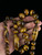 Vintage Sterling DTR Jay King Long Tigers Eye Beaded Necklace 36.5”