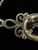 Vintage Sterling Silver Bali Amethyst Dainty Pendant Necklace 18”