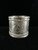 Antique Victorian 1890 Sterling “Aggie” Monogram Bird Wheat Engraved Napkin Ring