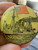 Antique  1898 Remember the Maine “Blood in the Water” Pin Back Spanish  War