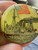 Antique  1898 Remember the Maine “Blood in the Water” Pin Back Spanish  War