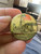 Antique  1898 Remember the Maine “Blood in the Water” Pin Back Spanish  War