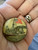 Antique  1898 Remember the Maine “Blood in the Water” Pin Back Spanish  War