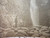 Antique 1884 Cabinet Card Albumen Print Photo  Rainbow Falls, Ute Pass, Colorado