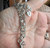 Vintage Sterling Silver Charm Double Link Chain Bracelet 7” Faith Hope & Charity