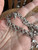 Vintage Sterling Silver Charm Double Link Chain Bracelet 7” Faith Hope & Charity