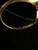 Vintage Gold Electroplated Marquise Amethyst CZ Half Split Shank Ring Sz 9