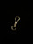 Antique Victorian 14k Gold Dog Clasp Clip Fob Pocket Watch Albert Chain Holder