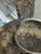Antique Art Deco Silver Plated Channel Set Paste Bangle Bracelet 6"