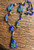 Best Rare Antique Deco Neiger Bros Egyptian Sphinx Czech Glass Y Necklace 30.5"
