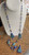 Best Rare Antique Deco Neiger Bros Egyptian Sphinx Czech Glass Y Necklace 30.5"