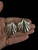 Vintage Sterling Taxco Mexico Large Seashell Clip-On Dangle Earrings 1.5”