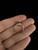Antique Victorian Gold Filled Purple Paste Dainty Solitaire Ring Sz 3.75