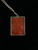 Antique Victorian 9k Gold Large Red Jasper Black King George III Cameo Necklace