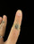 Antique Victorian 10k Gold Engraved “R” Ornate Monogram Signet Ring Sz 6