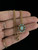 Vintage MCM 14k Gold Australian Opal Pendant Necklace 20”