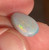Australian Lightning Ridge 3.73 ct natural semi-black opal stone loose gem