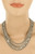 Vintage Monet Cool 4 Strand Mixed Chain Mod Necklace Old New Stock 13.5"-16"
