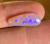Australian Lightning Ridge 3.58ct natural solid crystal opal stone loose gem vintage 22mm X 9mm and 2.7mm