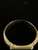 Antique Victorian 14k Gold Rectangle “A & J” Signet Band Ring Sz 5