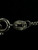Vintage Sterling Multi Amber Dangle Y Necklace 17”