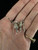 Vintage Sterling Bali Pear Cut Light Citrine Bezel Dangle/Drop Earrings 1”