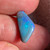 Australian Lightning Ridge 2.33ct natural Black opal stone loose gem