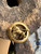 Vintage Crown Trifari 18k Gold Plated MCM Sagittarius Zodiac Astrology Pin 1.5"