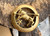 Vintage Crown Trifari 18k Gold Plated MCM Sagittarius Zodiac Astrology Pin 1.5"