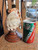 Antique 1920's Italian Carved Cameo Conch Shell Accent Lamp w/ Wood Base