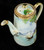 Antique Nippon Nagoya Demitasse Tea/Coffee Pot HP Mt Fuji Tree Land Scene Japan