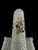 Vintage MCM Art Nouveau Revival 14k Gold Leaf Diamond Florentine Finish Ring 5 Vintage MCM Art Nouveau Revival 14k Gold Leaf Diamond Florentine Finish Ring 5