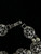 Vintage Van Dell Sterling Art Deco Revival Floral Filigree Pearl Link Bracelet