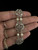 Vintage Van Dell Sterling Art Deco Revival Floral Filigree Pearl Link Bracelet
