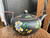Antique Wedgwood Black Basalt Capriware Floral Teapot –1800's - Hand Painted Antique Wedgwood Black Basalt Capriware Floral Teapot –1800's - Hand Painted