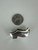 Vintage Dutch Sterling Silver Miniature Clog Shoe Collectable