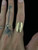 Antique Victorian 14k Gold Long Engraved “MSE” Signet Ring Sz 7