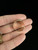 Antique Victorian English 9k Gold Emerald Ruby Snake Wide Band Ring Sz 8