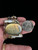 Vintage Sterling Handmade Brutalist Multi Gem Labradorite Cuff Bracelet 6.5”