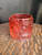 Vintage Baccarat Cadmium Glass Powder Jar / Vanity Jar