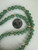 Vintage 12k Gold Filled Jade Bead Ball Necklace 18.25”