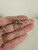 Vintage Egyptian Revival 14k Gold Scarab Carved Gem Pearl Flower Ring 5